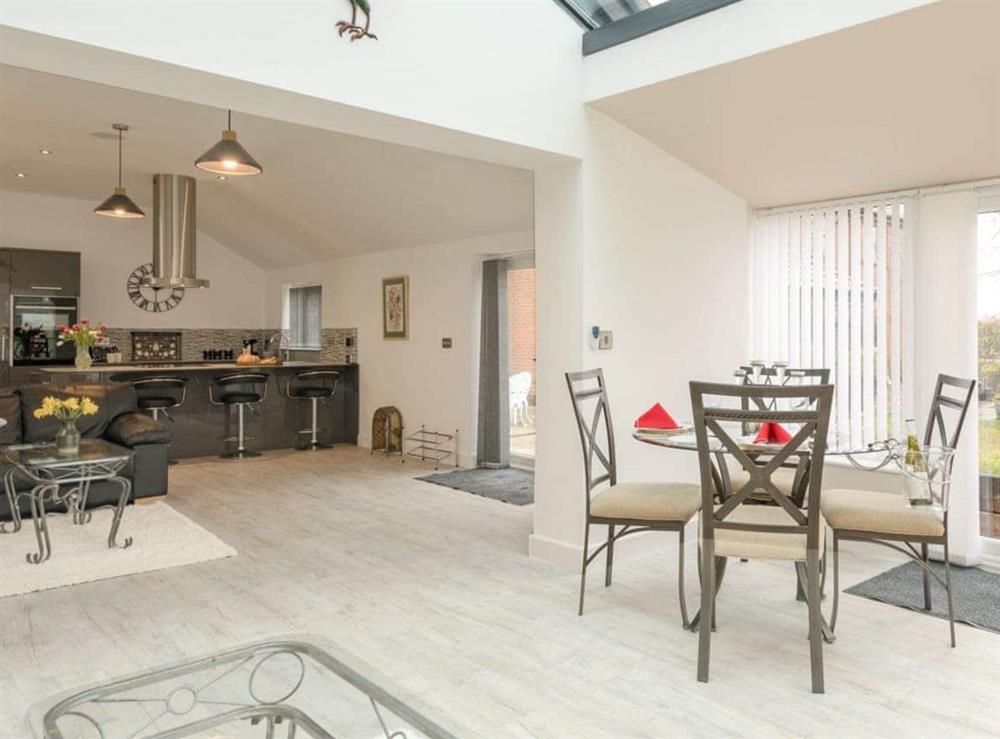 Large, spacious open plan living space at Bay Cottage in Boughton, near Downham Market, Norfolk