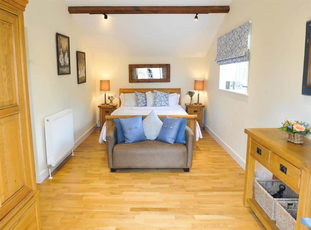 Double bedroom at Bay Cottage in Brook, near Brighstone, Isle of Wight