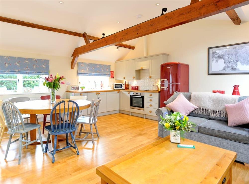 Kitchen/diner at Bay Cottage in Brook, near Brighstone, Isle of Wight