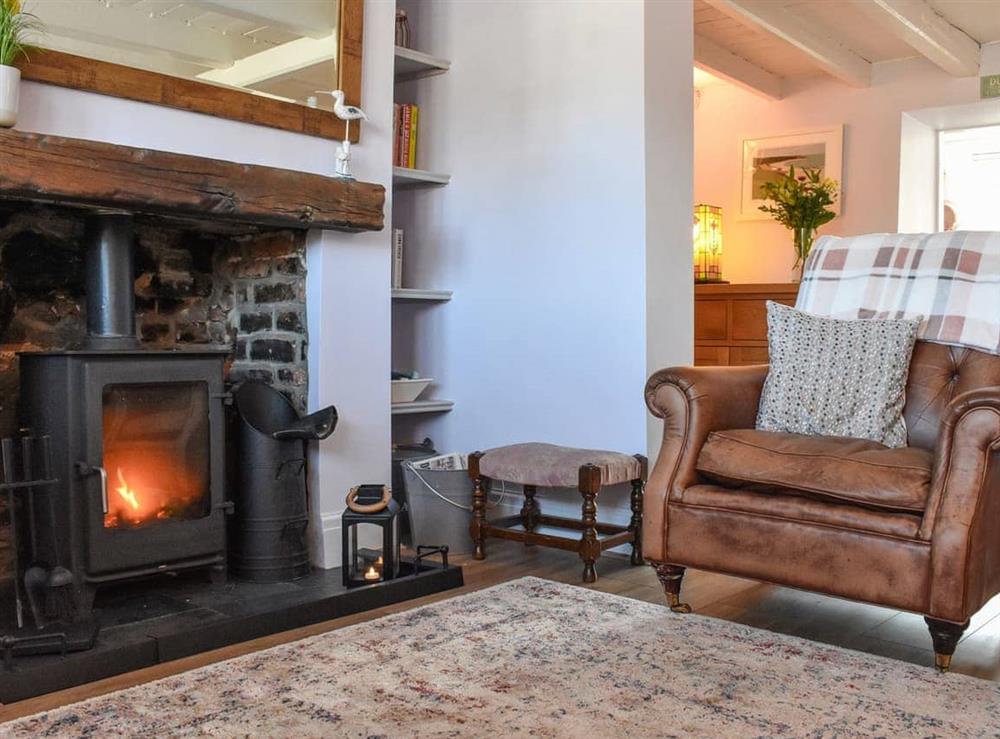 Living room at Bay Cottage in Cayton, North Yorkshire