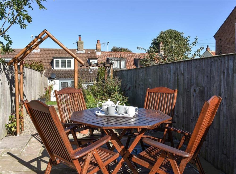 Outdoor area at Bay Cottage in Cayton, North Yorkshire