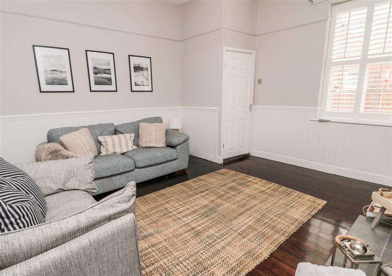 The living room at Bay Cottage, Cullercoats