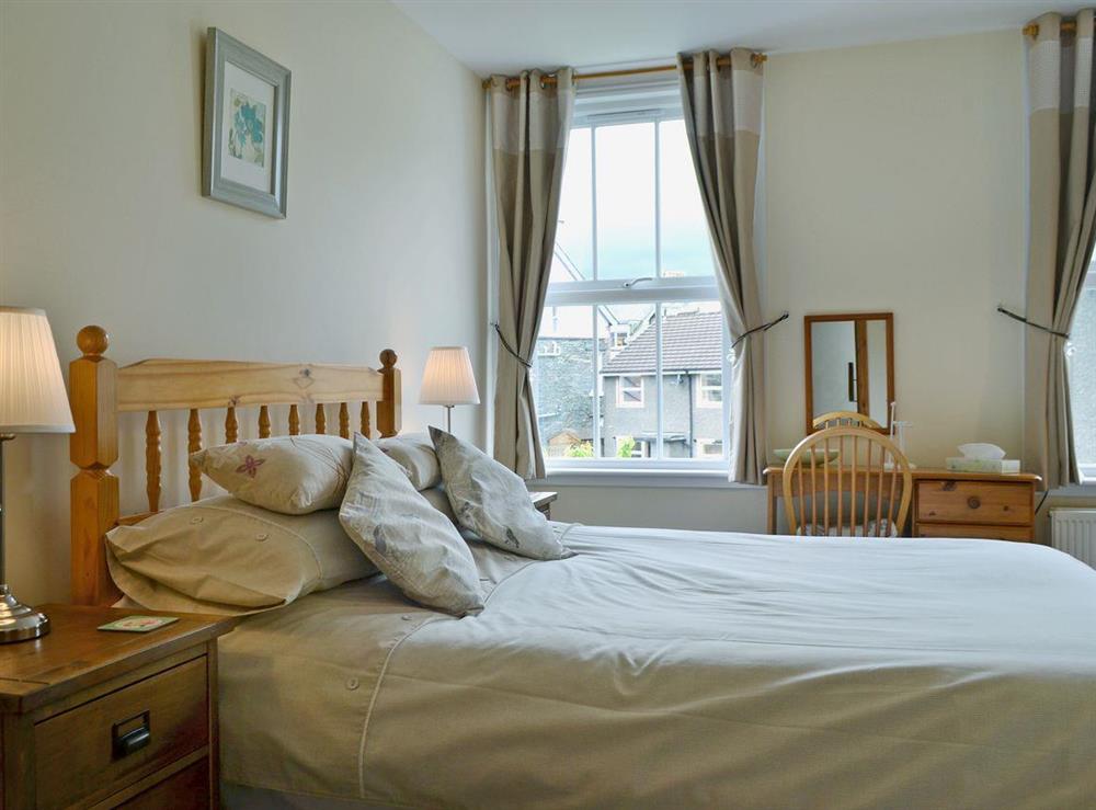 Comfortable double bedroom at Bay Cottage in Keswick, Cumbria