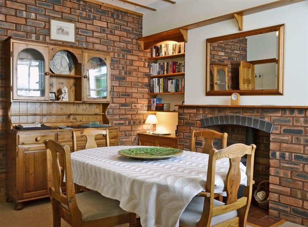 Dining room full of character at Bay Cottage in Keswick, Cumbria