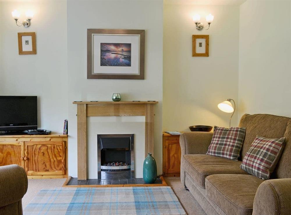 Homely living room at Bay Cottage in Keswick, Cumbria