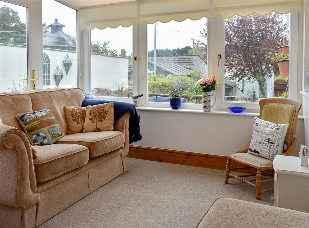 Living area (photo 2) at Bay Cottage in Par, near St Austell, Cornwall