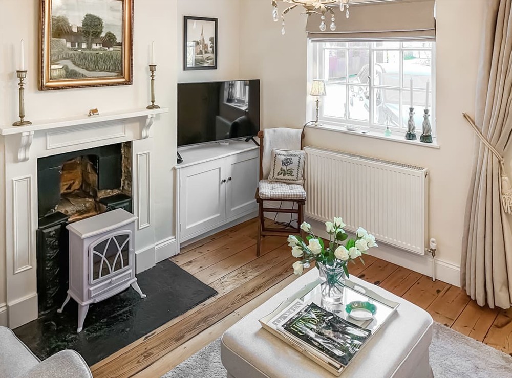 Living area at Bay Cottage in Ripon, North Yorkshire