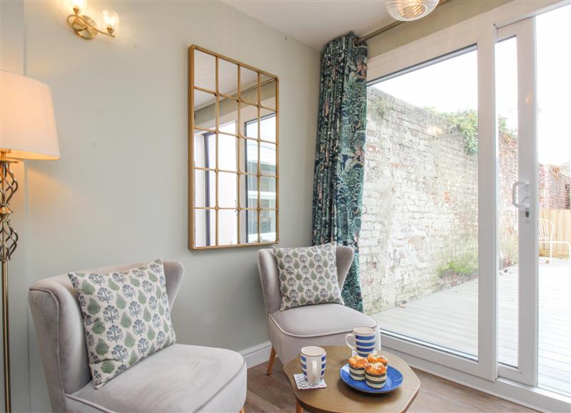Enjoy the living room at Bay Cottage, Weymouth