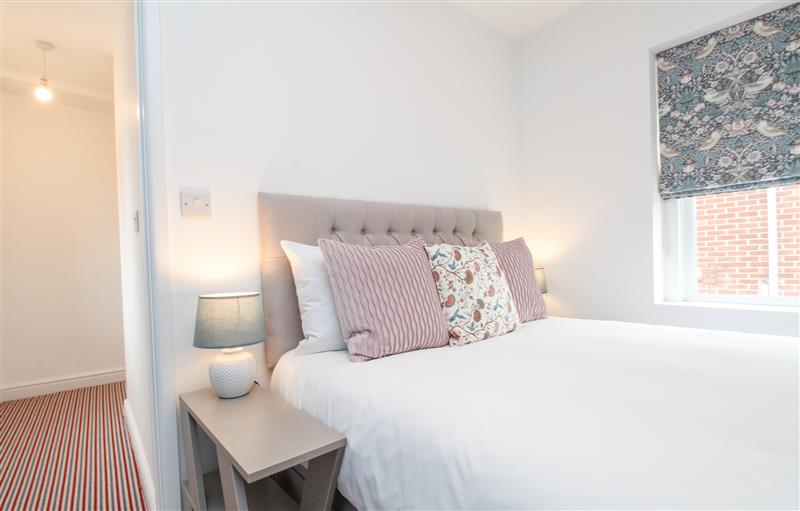 One of the bedrooms at Bay Cottage, Weymouth