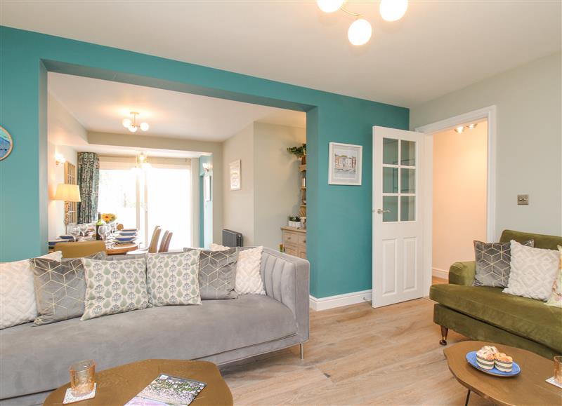 The living room at Bay Cottage, Weymouth