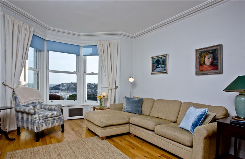 Enjoy the living room at Bay House, Devon