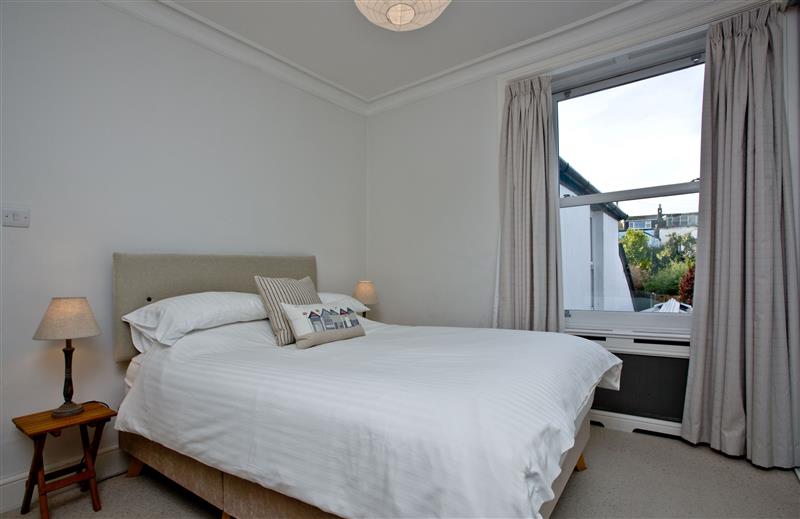 One of the bedrooms at Bay House, Devon