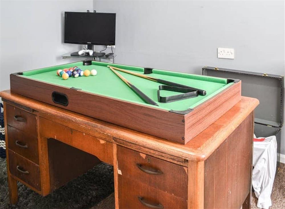 Games room at Bay House in Canterbury, Kent