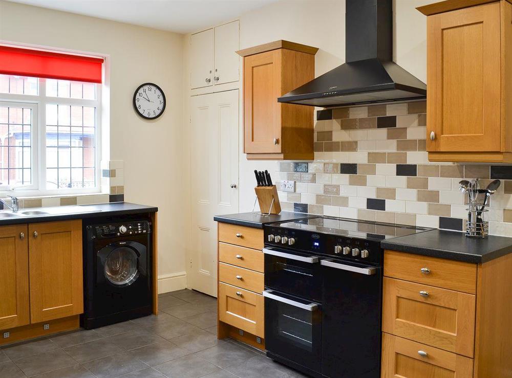 Kitchen with all facilities at Bay House in Filey, North Yorkshire