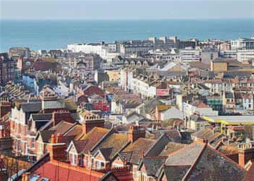 View at Bay House in Hastings, East Sussex