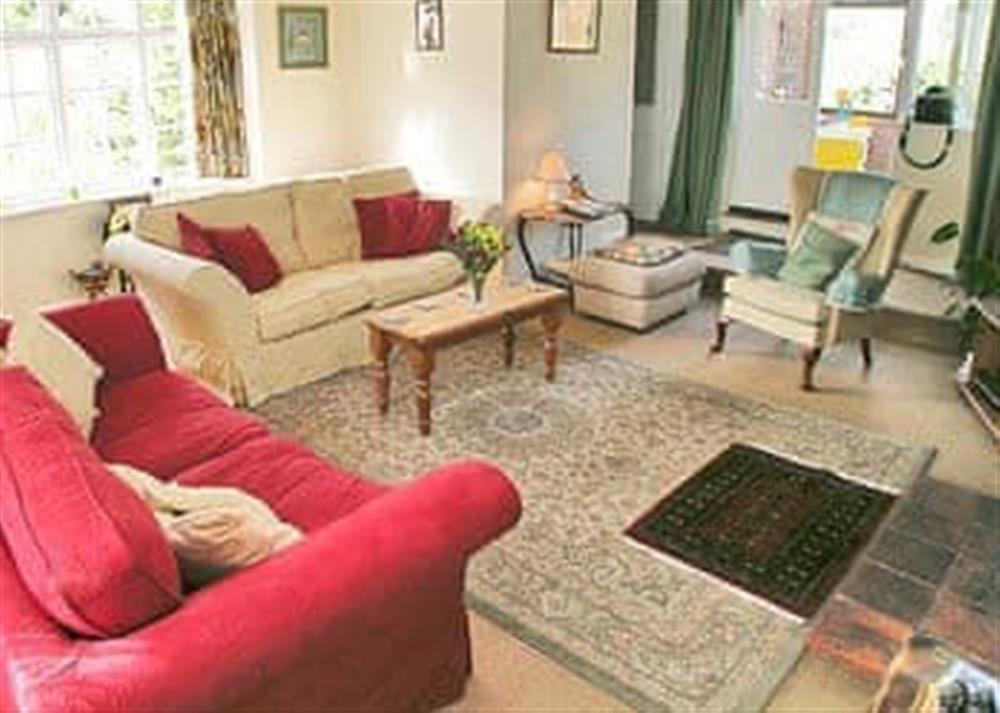 Living room at Bay House in Sculthorpe, near Fakenham, Norfolk