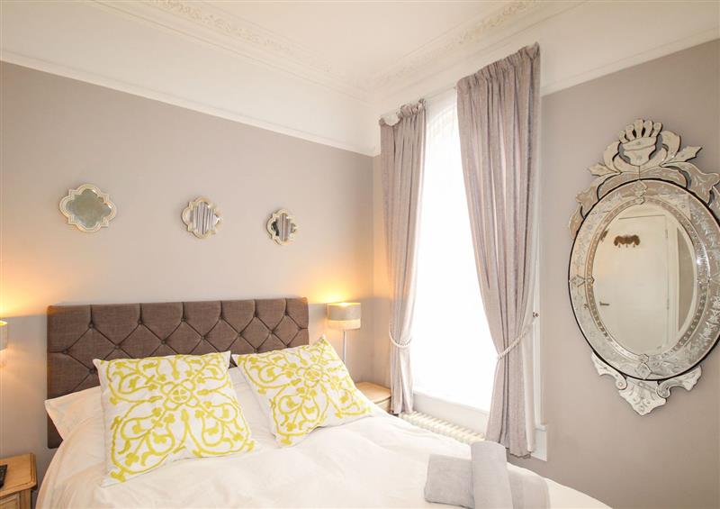 One of the bedrooms at Bay House, Weymouth