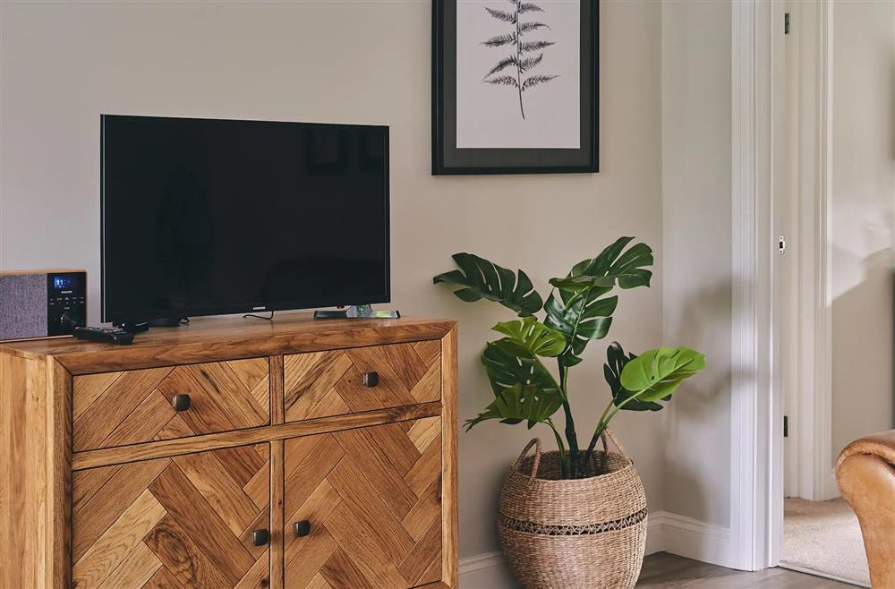 The Tv and stand