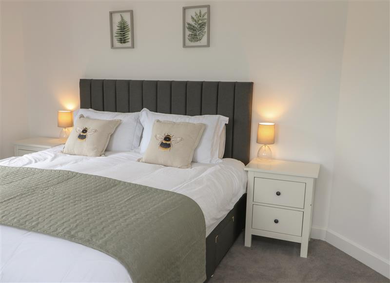 One of the bedrooms at Bay Tree Cottage, Llanrug