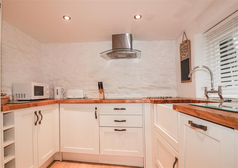 This is the kitchen at Bay Tree Cottage, Looe