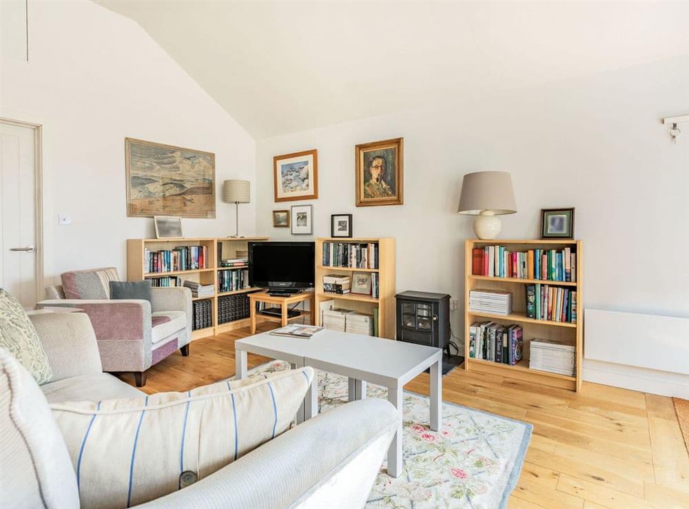 Living area at Bay Tree Cottage in Storrington, West Sussex