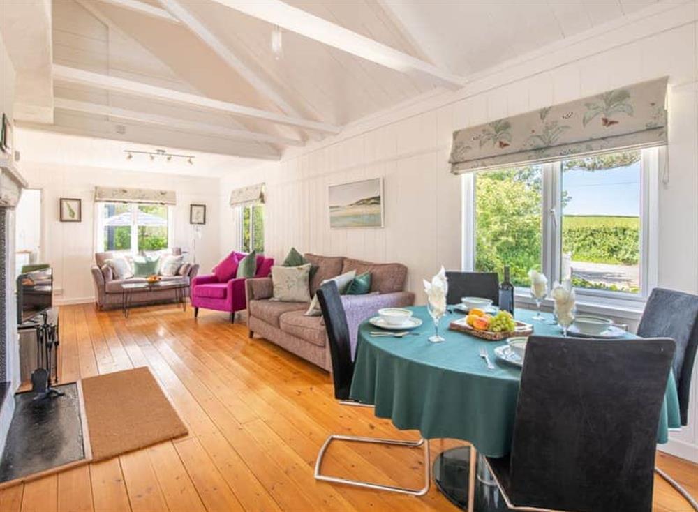 Living room/dining room at Bay Tree in Crackington Haven, Cornwall