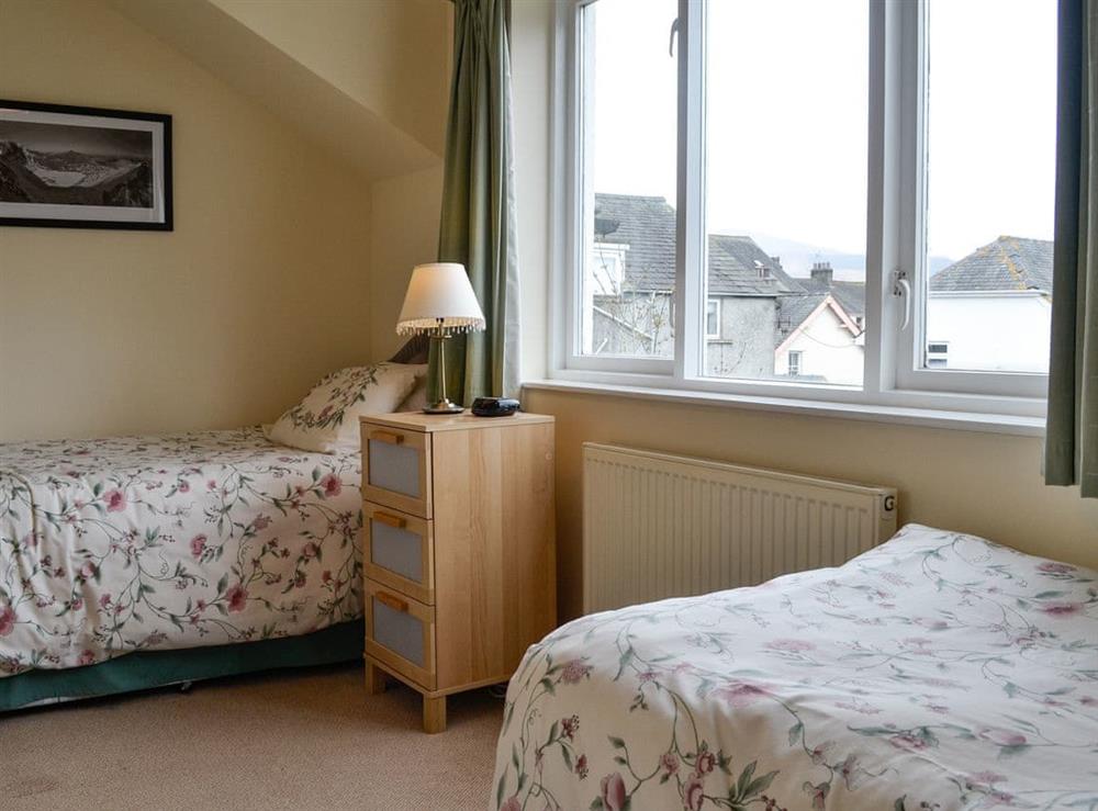 Twin bedroom at Bay Tree in Keswick, Cumbria