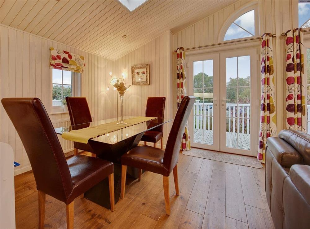 Dining Area at Bay tree Lodge in Willington, near Derby, Derbyshire