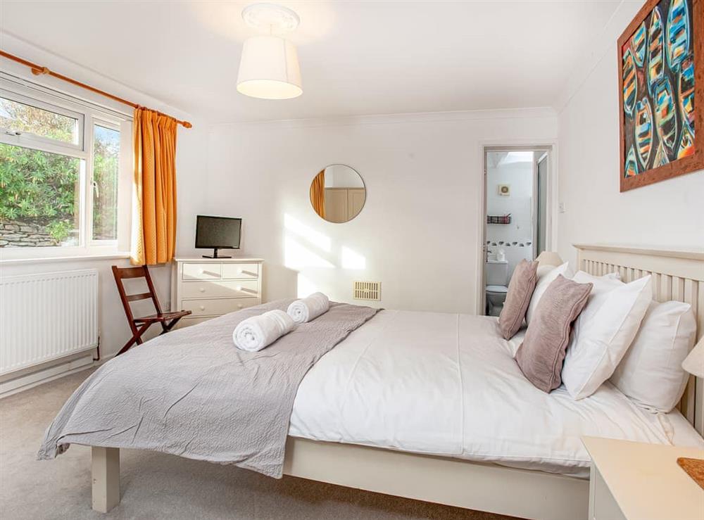 Double bedroom at Bay Tree in Portscatho, Cornwall