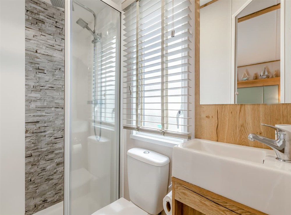 Bathroom at Bay View 34 in Weymouth, Dorset