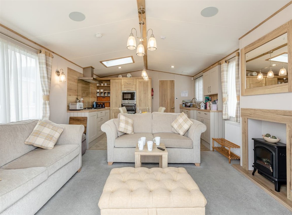 Open plan living space (photo 3) at Bay View 34 in Weymouth, Dorset
