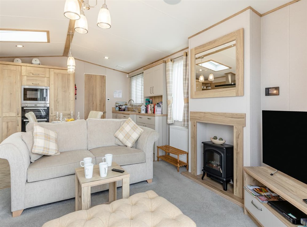 Open plan living space (photo 4) at Bay View 34 in Weymouth, Dorset
