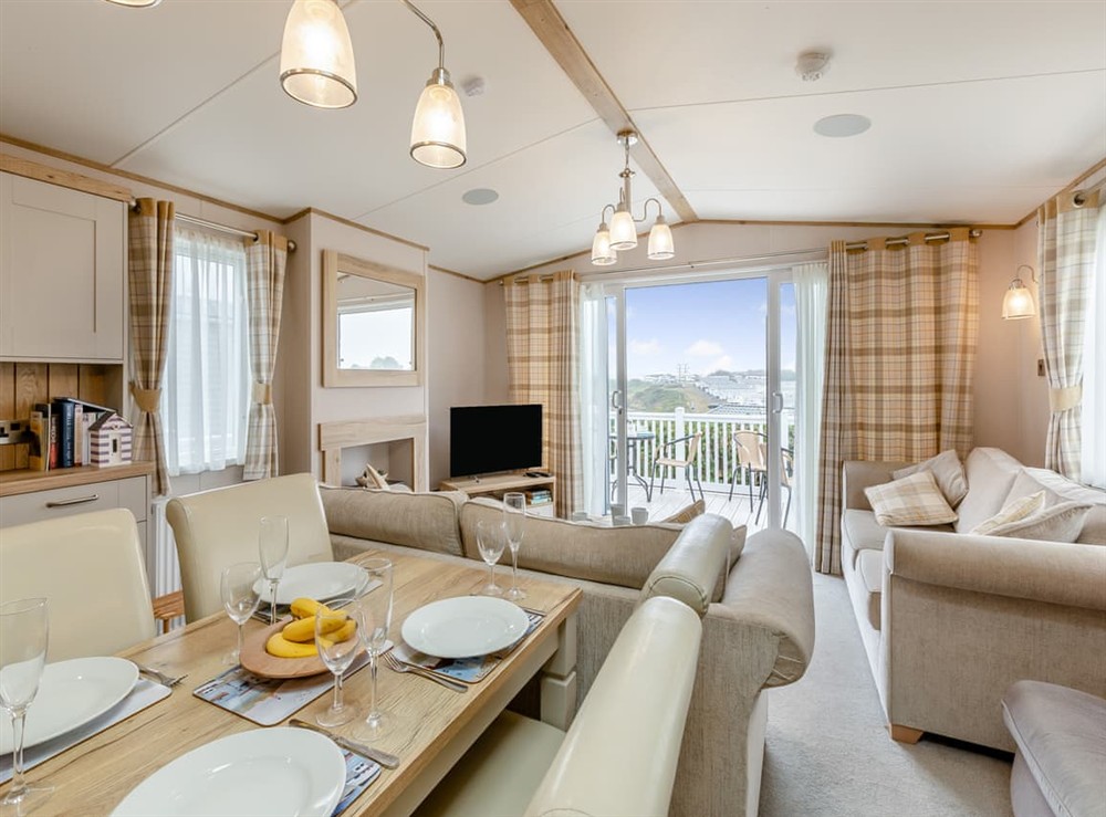 Open plan living space (photo 5) at Bay View 34 in Weymouth, Dorset