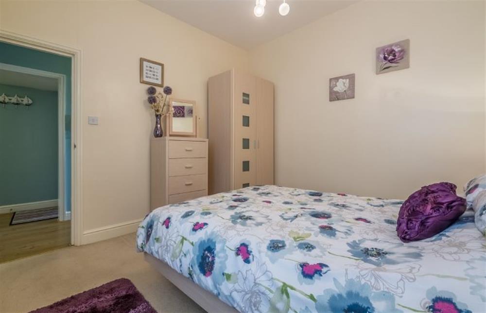 Ground floor: Bedroom one with double bed (photo 2) at Bay View Apartment, Hunstanton