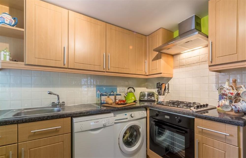 Ground floor: The Kitchen is well-equipped at Bay View Apartment, Hunstanton