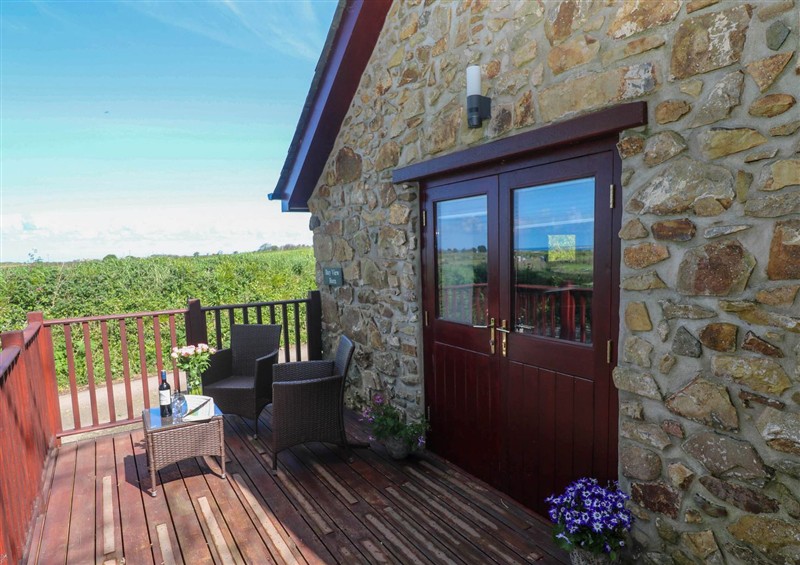 This is the setting of Bay View Barn at Bay View Barn, Hayle