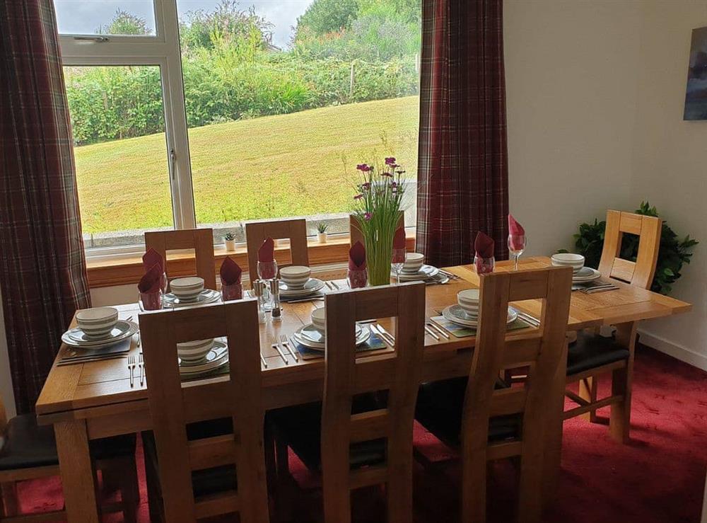 Dining room at Bay View in Brodick, Isle Of Arran