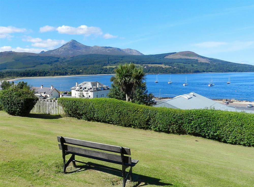 Surrounding area at Bay View in Brodick, Isle of Arran, Scotland