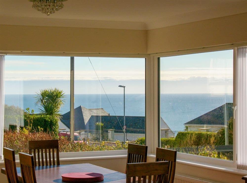 Dining Area at Bay View in Carlyon Bay, near St Austell, Cornwall