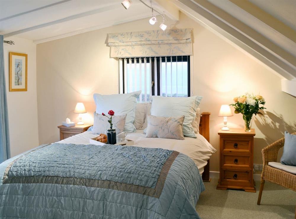 Double bedroom at Bay View Cottage in Llanon, Dyfed