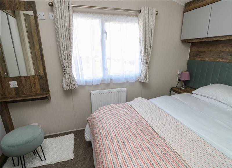 One of the bedrooms at Bay View, Hillway near Bembridge