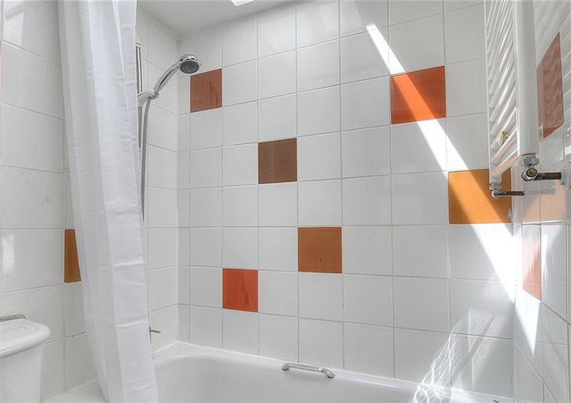 The bathroom at Bay View, Lyme Regis