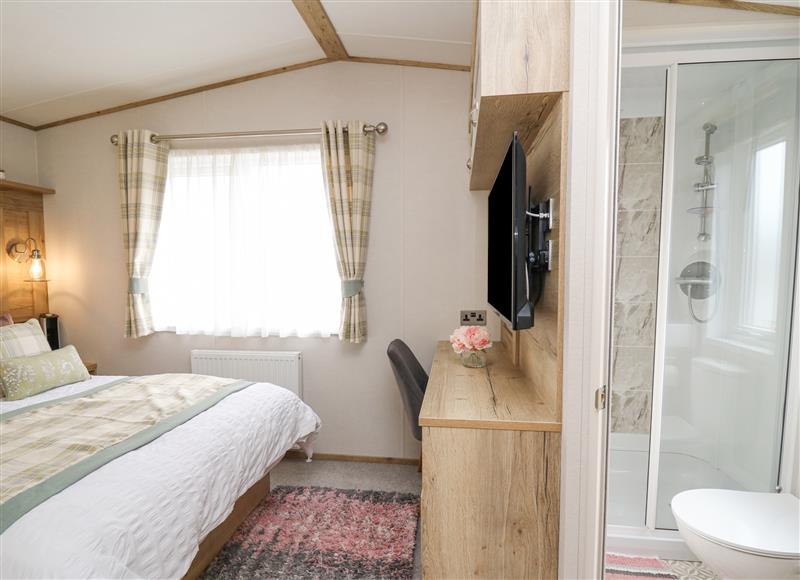 Bedroom at Bay View, Maen-y-Groes near Cross Inn