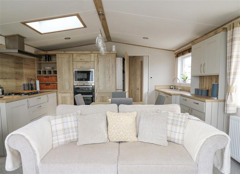 Relax in the living area at Bay View, Maen-y-Groes near Cross Inn