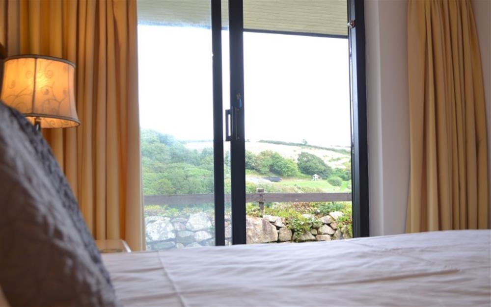 Bedroom at Bay View in Maenporth