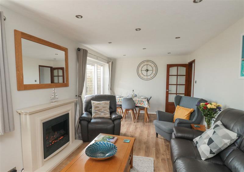 Relax in the living area at Bay View, Paignton