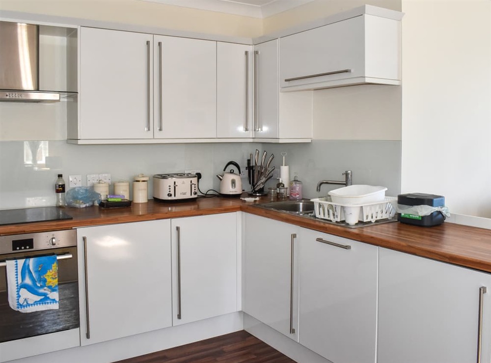 Kitchen at Bay View in Shanklin, Isle of Wight