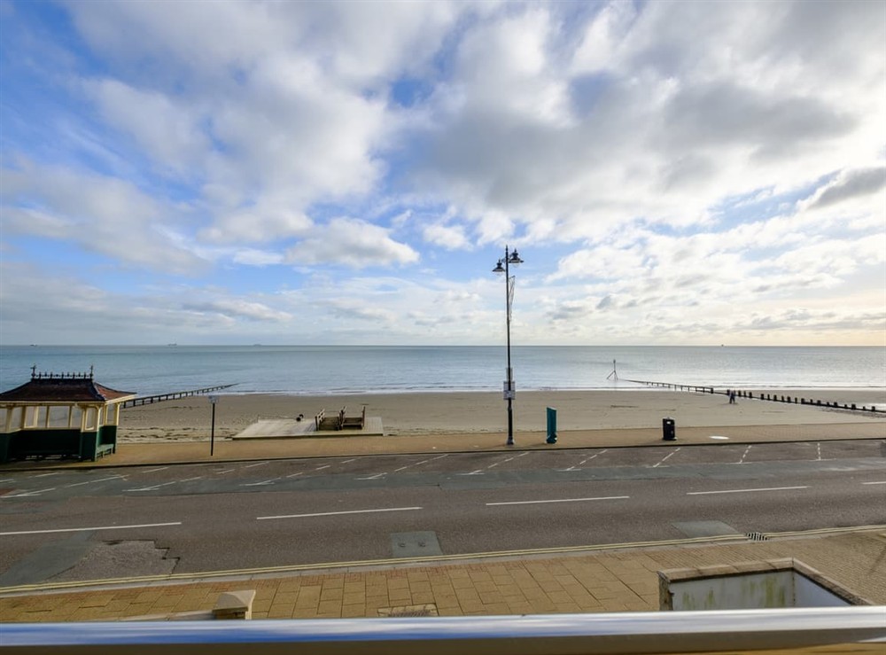 View at Bay View in Shanklin, Isle of Wight