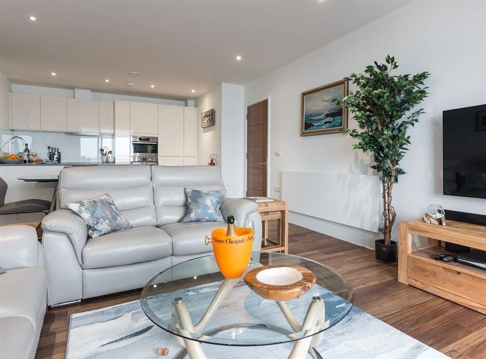 Lovely, modern open plan apartment at Bay View in Torquay, Devon