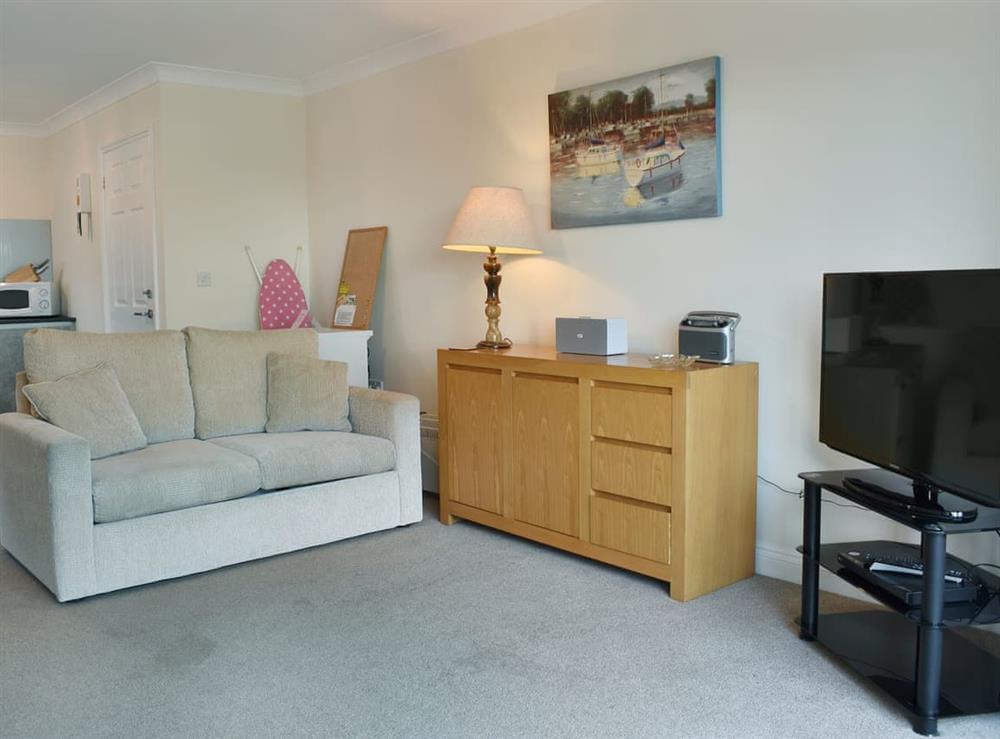 Cosy living area (photo 2) at Bay View West Wing in Carlyon Bay, near St Austell, Cornwall